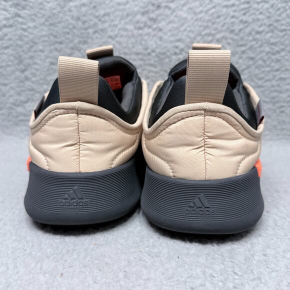 Adidas Adipuff Mens Size 9 Slip On Sneakers Magic Beige Black Primaloft IF4227 - Picture 4 of 9